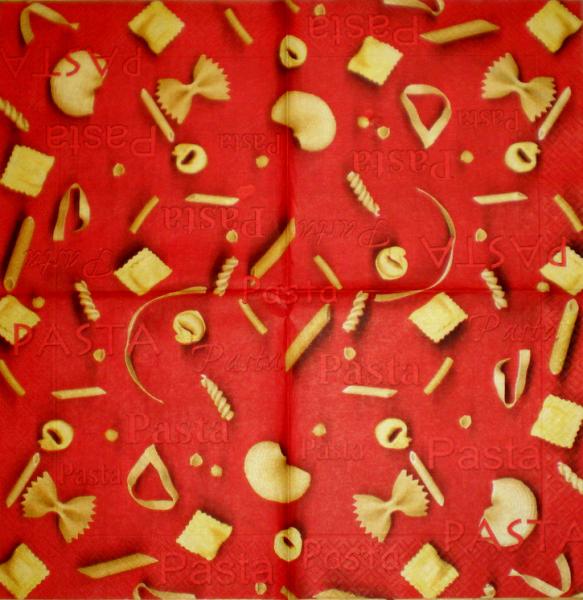 007 Nudeln - 3-lagig (rot) - Paper Design